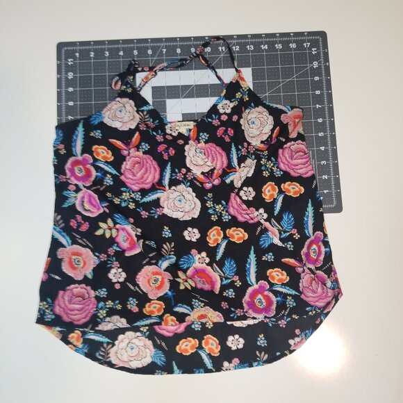 Lily White Shirt Top Blouse Floral Pink Roses No sign of wear - Picture 2 of 7